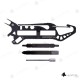 Мультитул Leatherman Rail-Black (6 функцій) Чорний