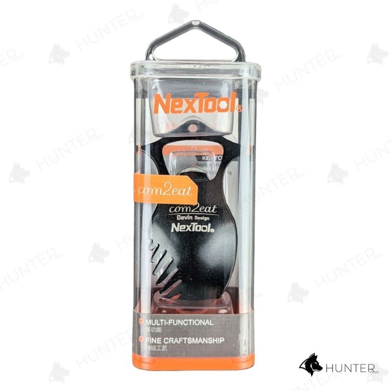 Міні-Мультитул NexTool Bottle Opener Cutlery Com2eat KT5013B (5 функцій) Чорний