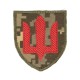 Шеврон Протиповітряна оборона сухопутніх військ (тризуб) Піксель