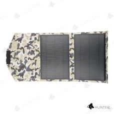 Зарядна станція від сонячної енергії Solare розкладна панель 14W (2 usb вихода)