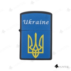 Запальничка бензинова "Україна" з гравіюванням (147) Синій