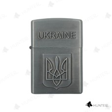 Запальничка бензинова "Ukraine" (4410) Сатин