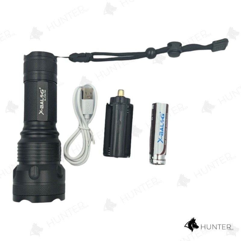 Ліхтар BL-P09-P50 Zoom microUSB (5 режимів)