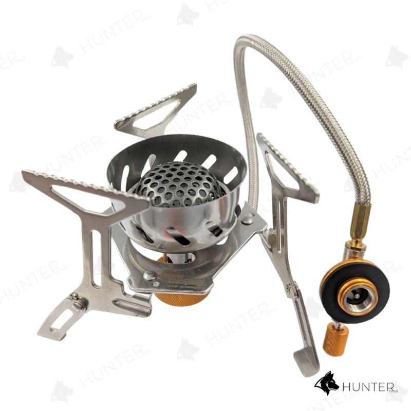 Портативна газова плитка Alpen Camping Patagonia 2200W 312g