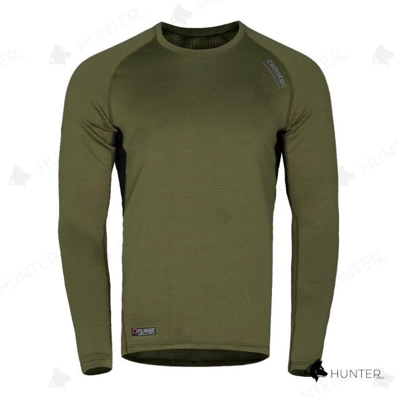 Термобілизна Polarheat quadro stretch 2.0 Light Green Camo-tec Олива
