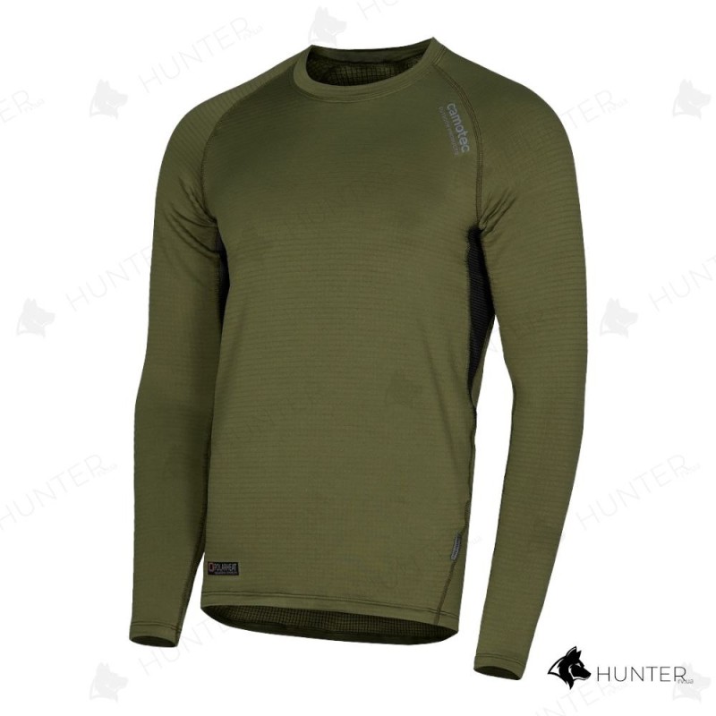 Термобілизна Polarheat quadro stretch 2.0 Light Green Camo-tec Олива