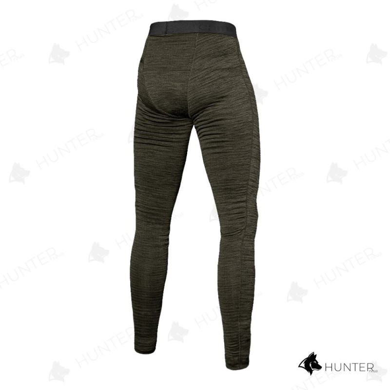 Термобілизна Polarheat quadro stretch Pro Melange Green Camo-tec Олива