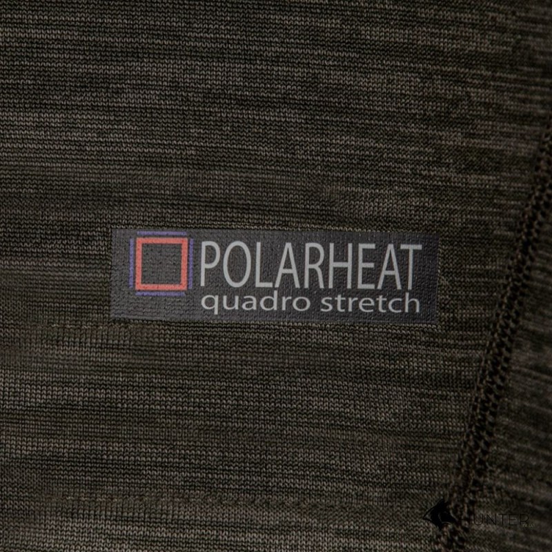 Термобілизна Polarheat quadro stretch Pro Melange Green Camo-tec Олива