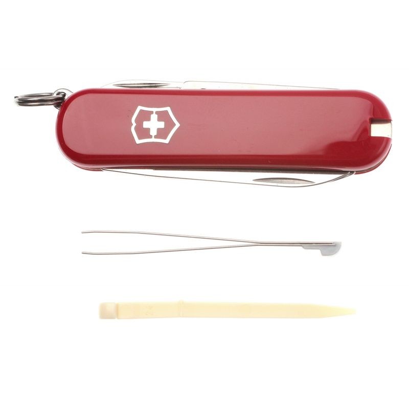 Ніж Victorinox Classic 58мм (7 функцій) Блістер Червоний