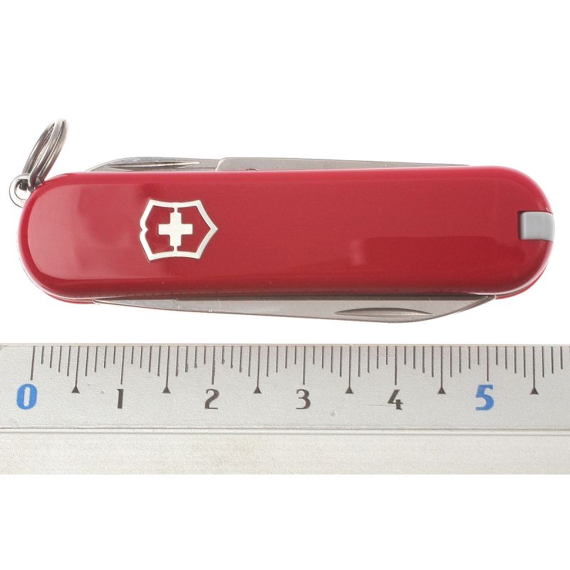 Ніж Victorinox Classic 58мм (7 функцій) Блістер Червоний