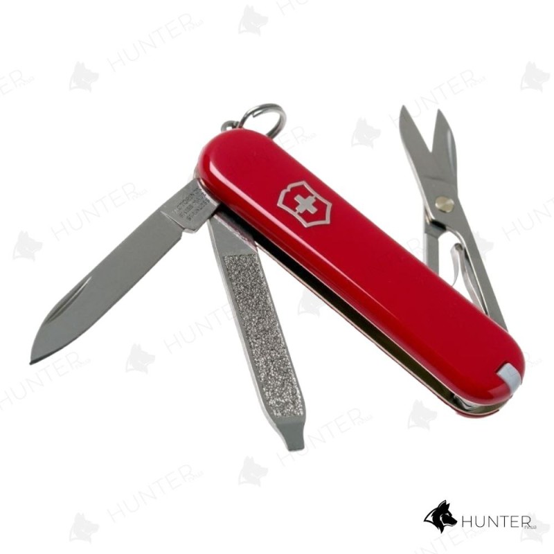 Ніж Victorinox Classic SD 58мм (7 функцій) Блістер Червоний