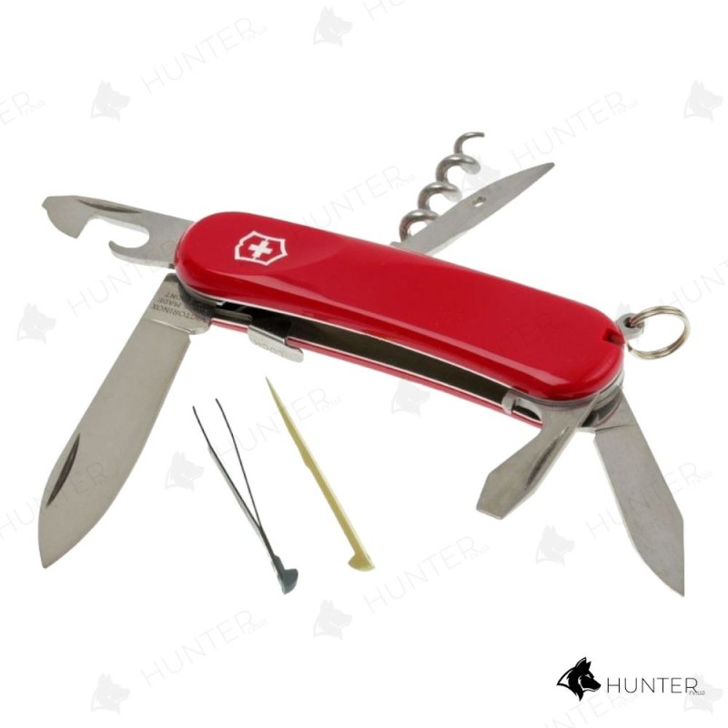 Ніж Victorinox Evolution S101 85мм (12 функцій) Червоний