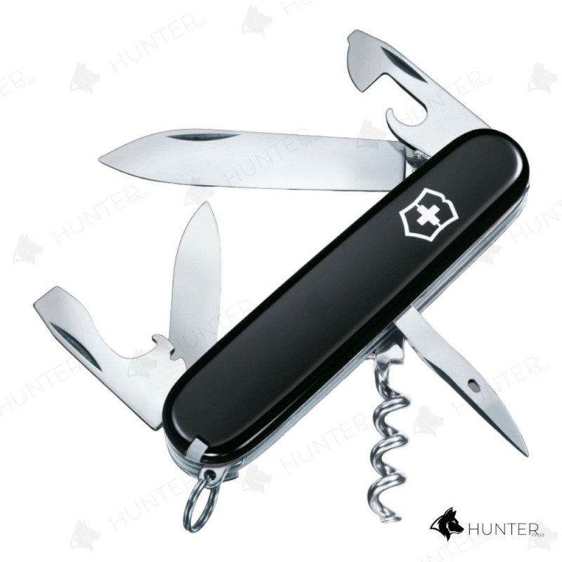 Ніж Victorinox Spartan 91мм (12 функцій) Блістер Чорний