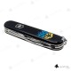 Ніж Victorinox Spartan Ukraine 91мм (12 функцій) Вогняний тризуб Чорний