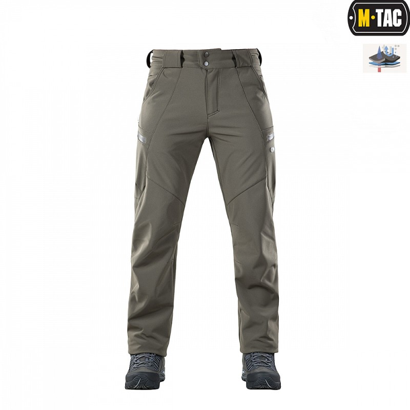 Штани M-Tac Soft Shell Winter Olive Олива