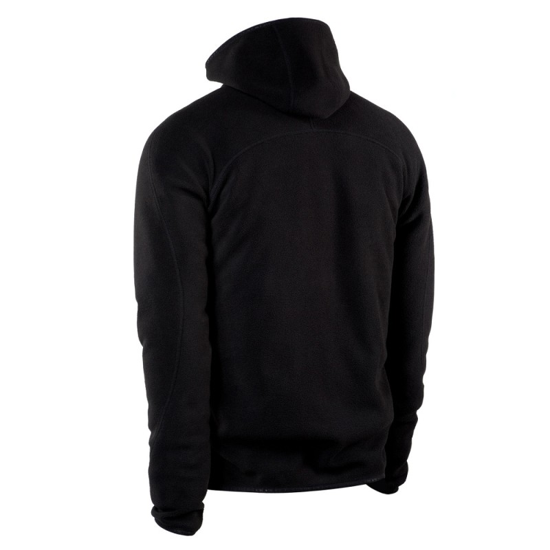 Кофта M-Tac Lite Microfleece Hoodie Black Чорний