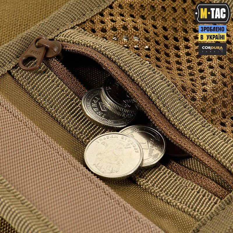 Гаманець з липучкою M-Tac Elite Gen.II Coyote Койот