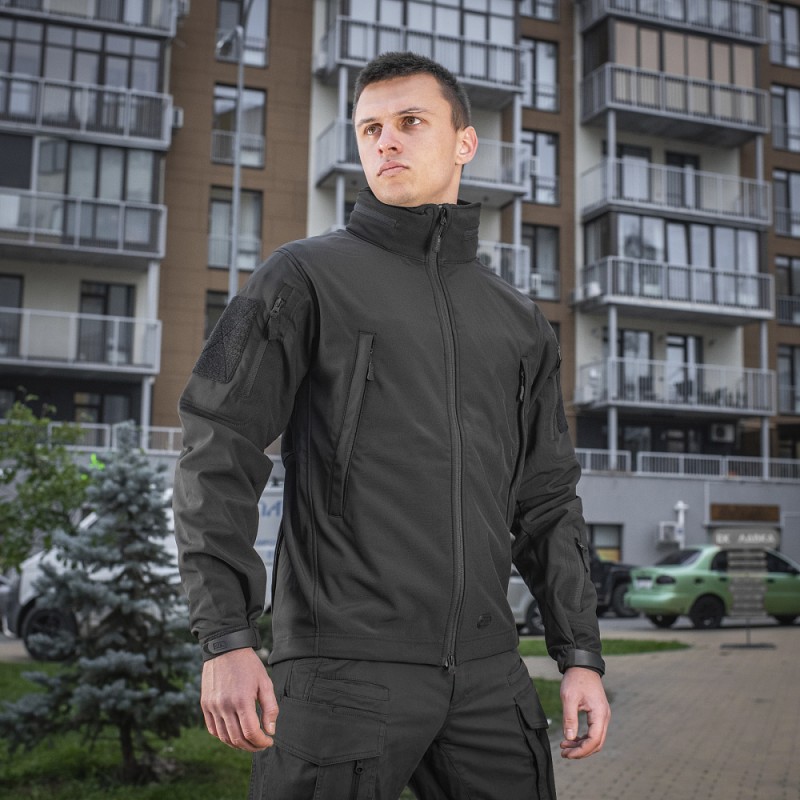 Куртка M-Tac Soft Shell Black Чорний