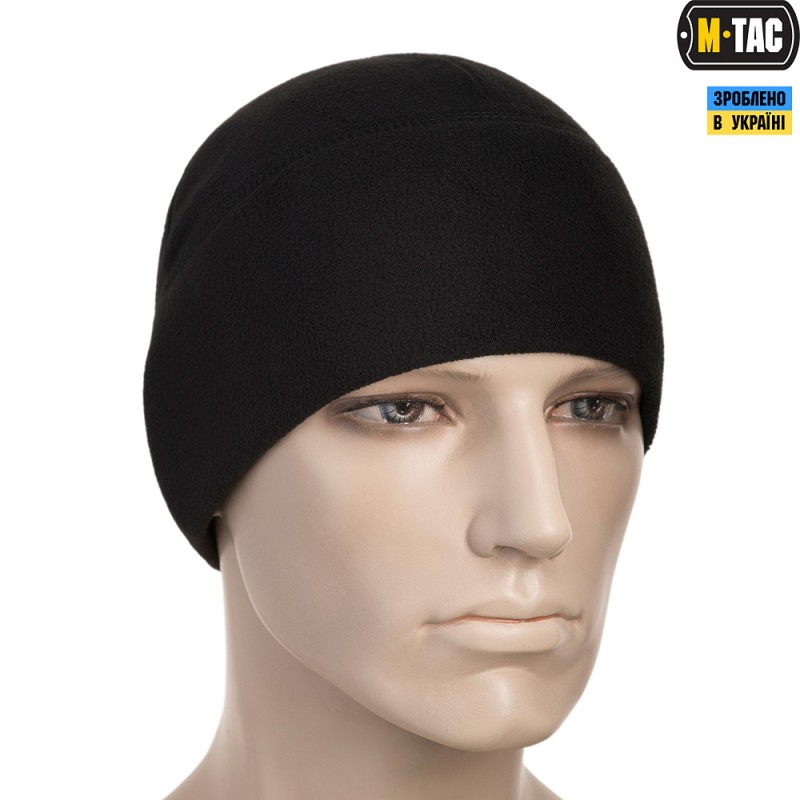 Шапка M-Tac Watch Cap Elite Fleece (270г/м2) Чорний