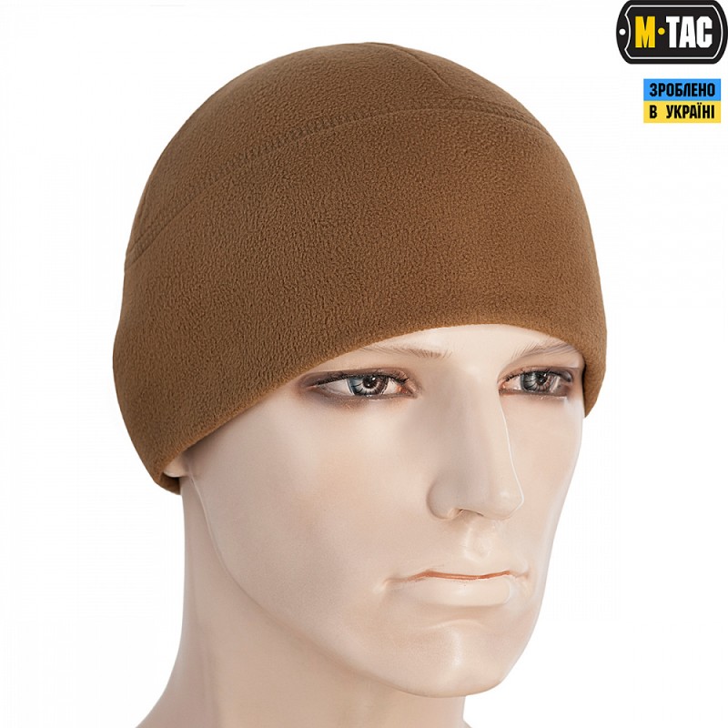 Шапка M-Tac Watch Cap Elite Fleece (270г/м2) Coyote Brown Койот