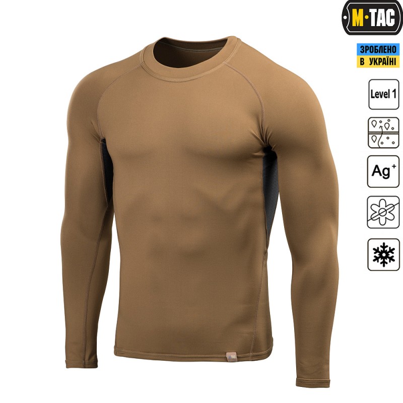 Термобілизна M-Tac ThermoLine Coyote Brown Койот