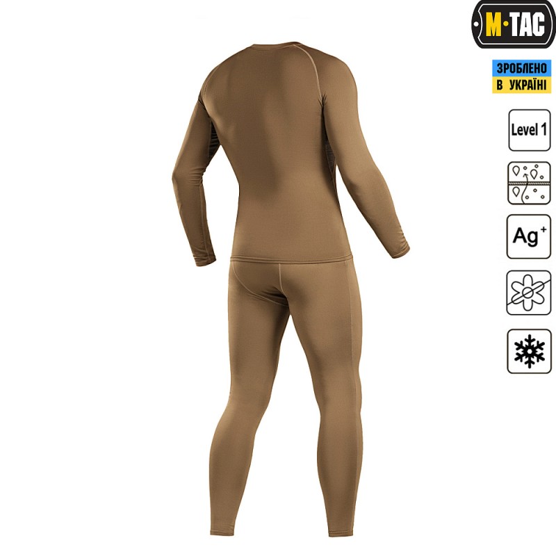 Термобілизна M-Tac ThermoLine Coyote Brown Койот