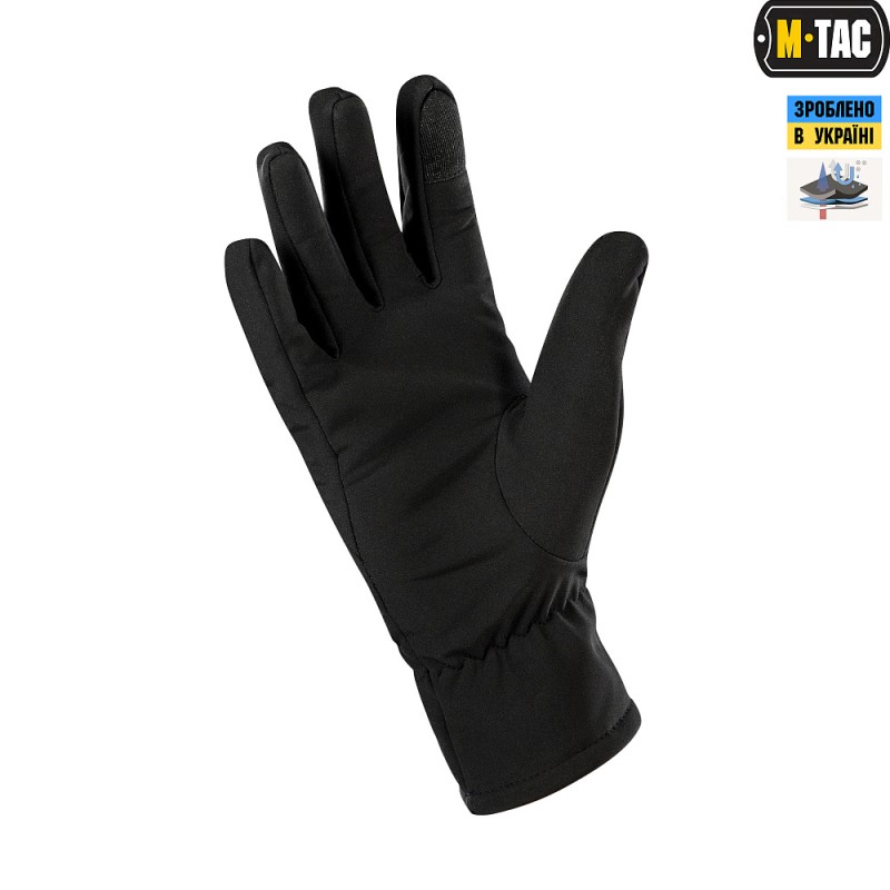 Рукавички M-Tac Winter Soft Shell Black Чорний