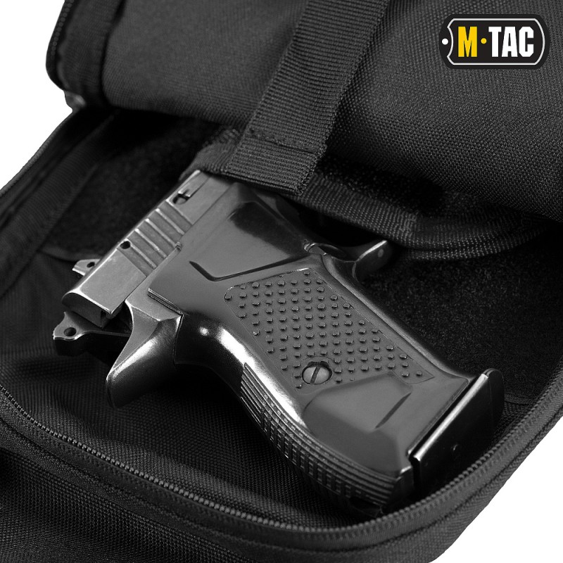 Сумка-кобура M-Tac плечова з липучкою Чорний