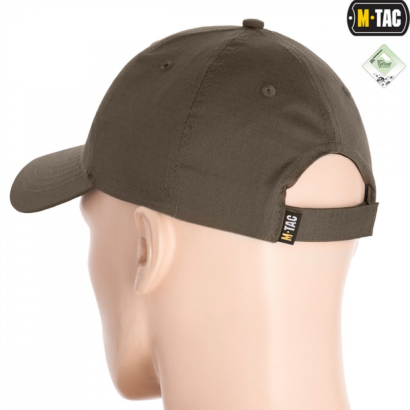 Бейсболка M-TAC Flex Rip-Stop Dark Olive Олива