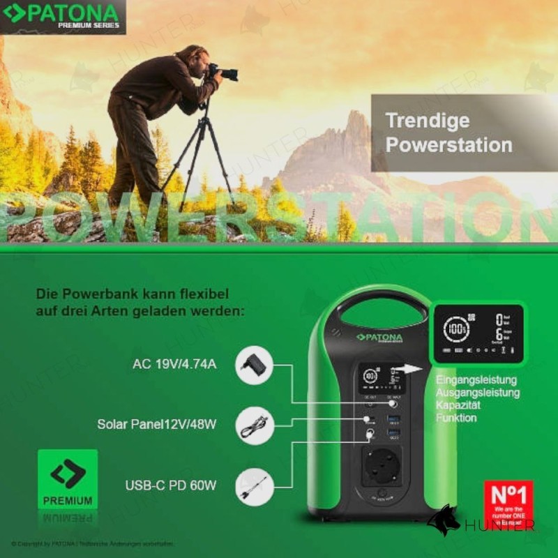 Зарядная станция Patona Premium Powerstation Outdoor 300W