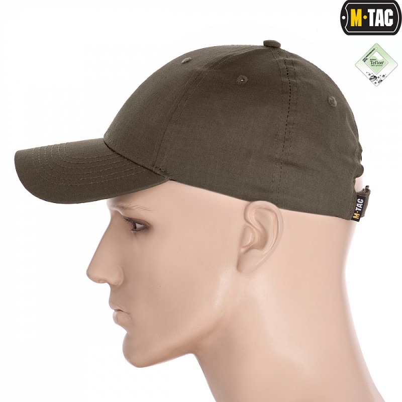 Бейсболка M-TAC Flex Rip-Stop Dark Olive Олива