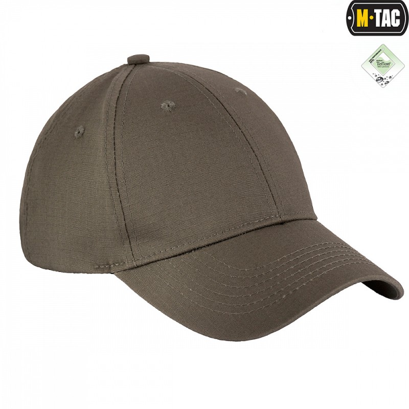 Бейсболка M-TAC Flex Rip-Stop Dark Olive Олива