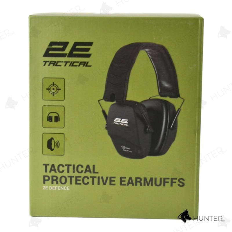 Наушники пассивные 2E Defence NRR 25dB Черный