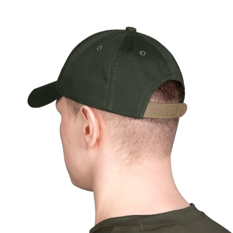 Бейсболка New Fix Canvas Dark olive Олива