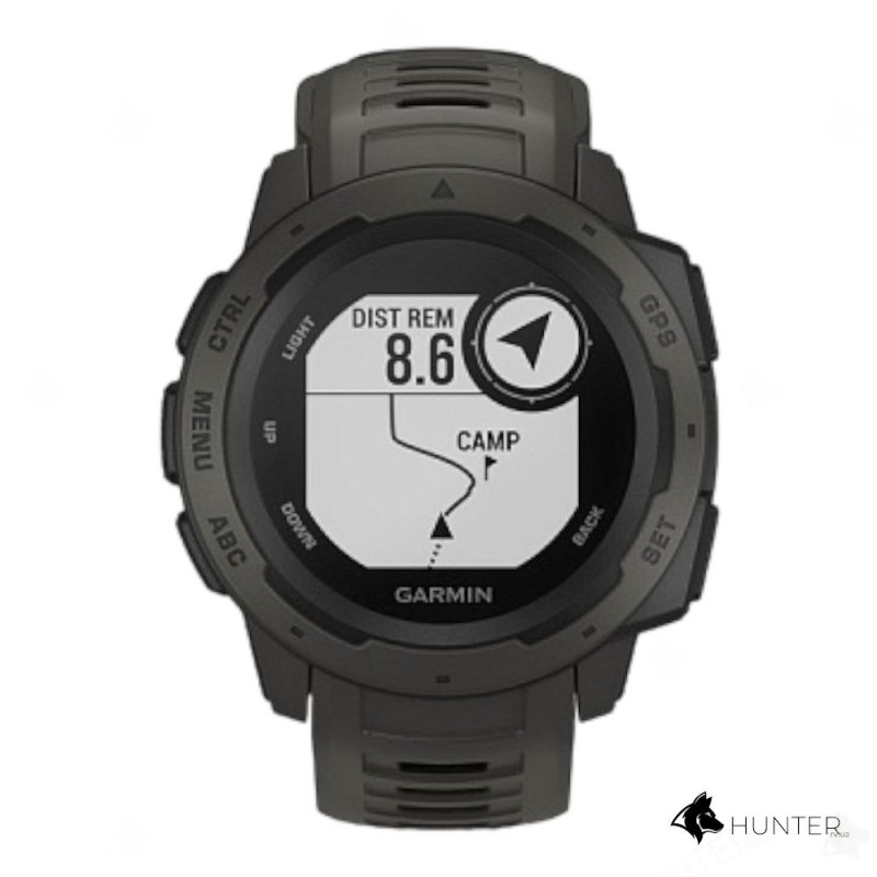 Часы тактические Garmin Instinct Graphite (010-02064-00) Refurbished