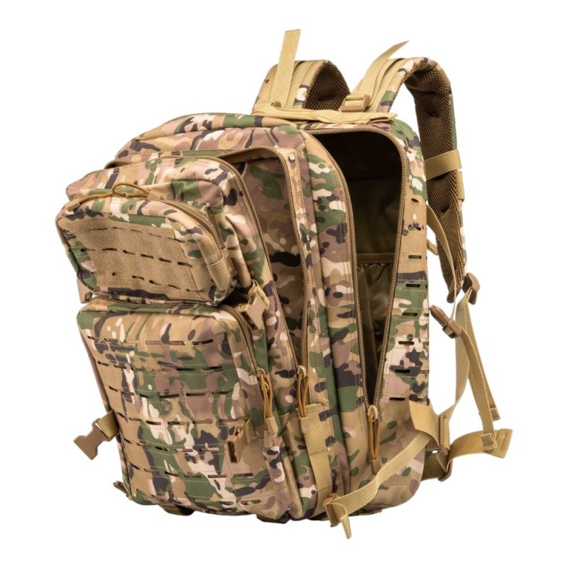 Рюкзак тактичний 2E 45L Laser Cut MultiCam