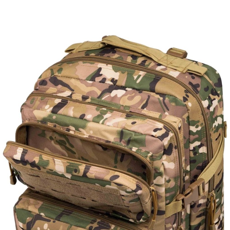 Рюкзак тактичний 2E 45L Laser Cut MultiCam
