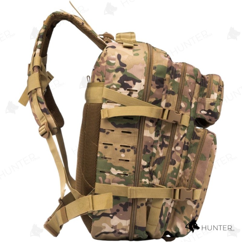 Рюкзак тактичний 2E 45L Laser Cut MultiCam