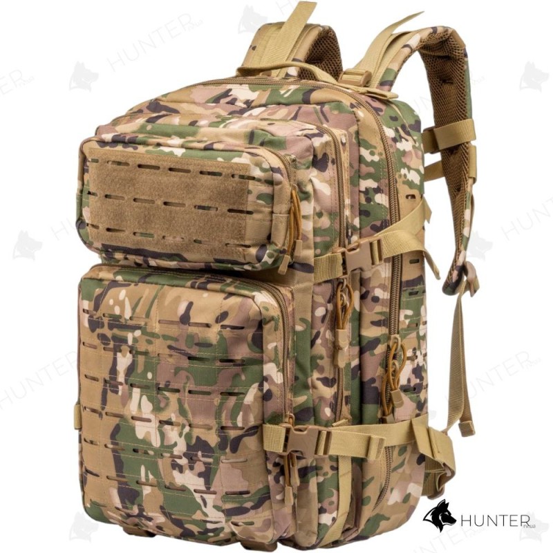 Рюкзак тактичний 2E 45L Laser Cut MultiCam