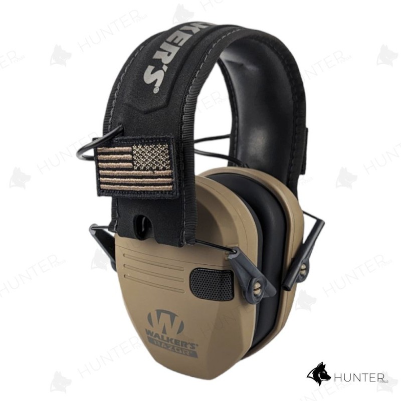 Навушники активні Walkers Razor Slim Patriot FDE