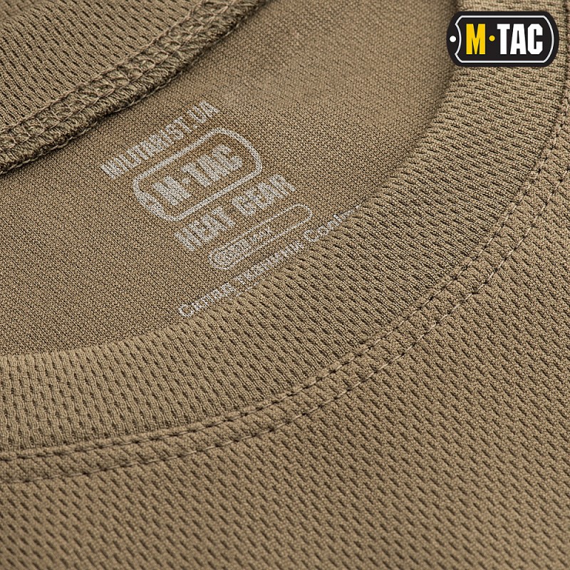 Футболка потовідвідна Athletic Velcro M-TAC Олива
