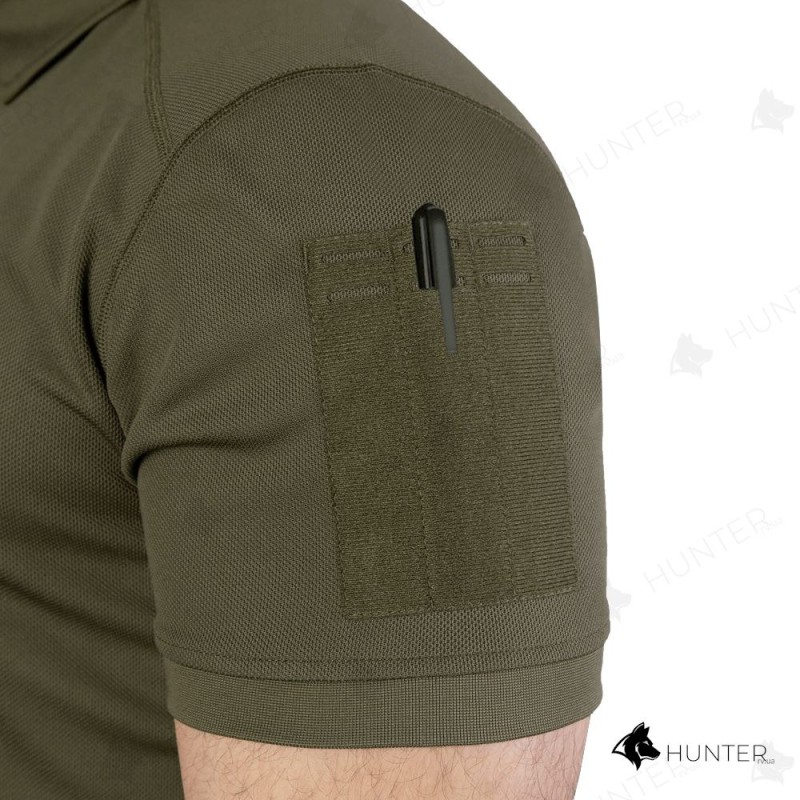 Поло CM Army ID CoolPass Олива