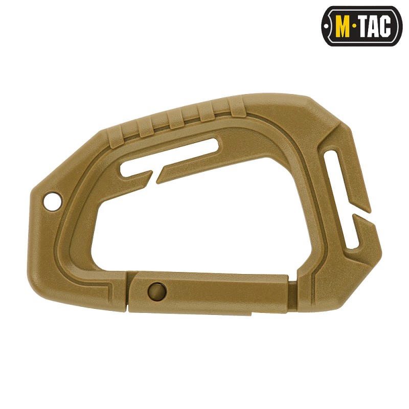 Карабін пластиковий M-TAC Tactical (9,3см) Койот
