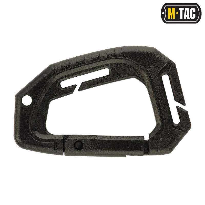 Карабін пластиковий M-TAC Tactical (9,3см) Чорний