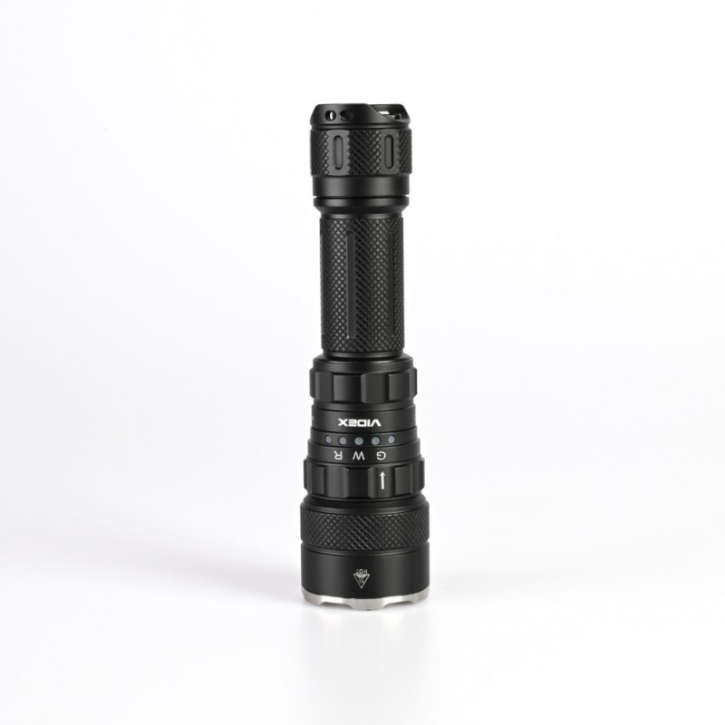 Ліхтар тактичний Videx VLF-AT255RG (2000Lm) біле, зелене, червоне світло