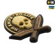 Патч No Knife No Life ПВХ Койот