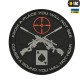 Патч Ukrainian snipers PVC Black