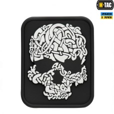 Патч Viking Skull PVC Black