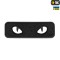 Патч Cat Eyes 3D PVC Чорний