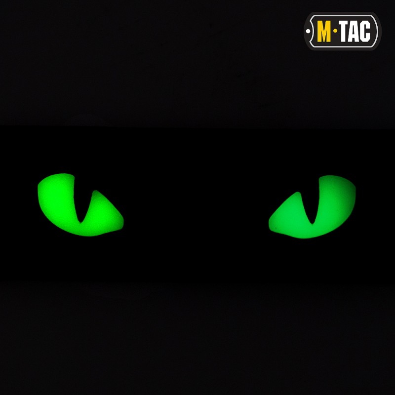 Патч Cat Eyes 3D PVC Чорний